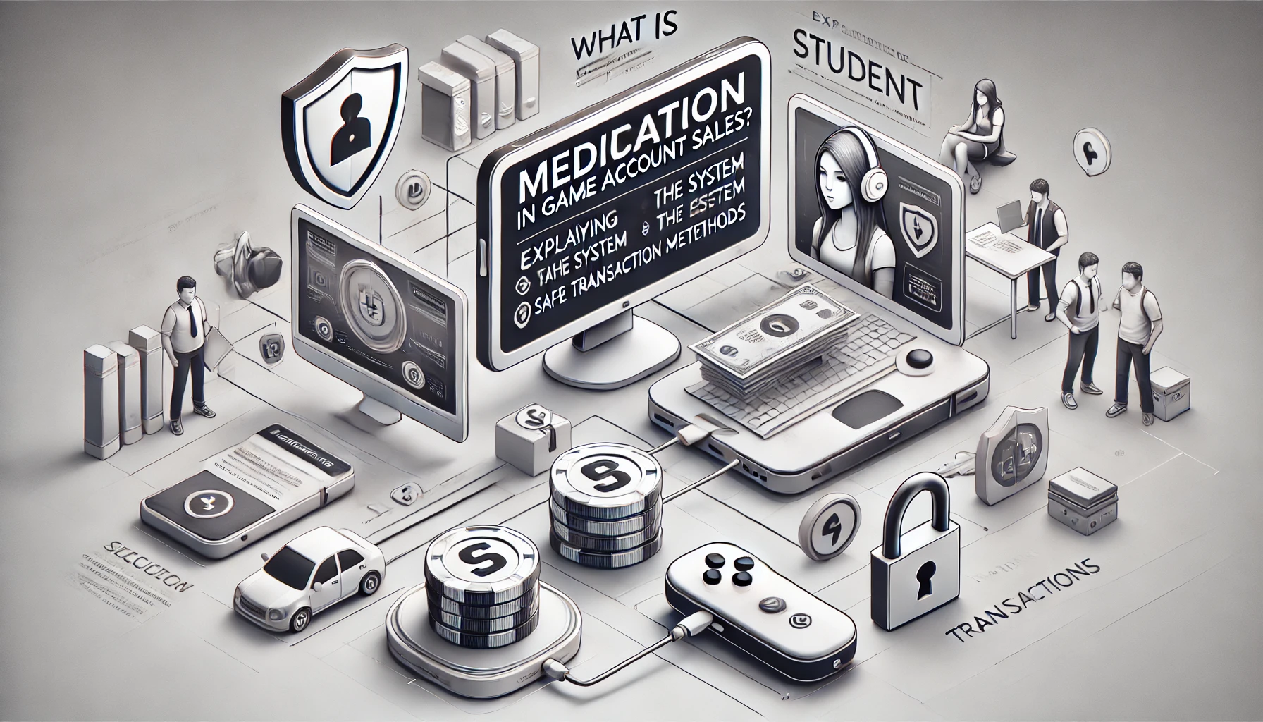 ゲームアカウント販売・購入時の仲介って何？仕組みと安全に取引する方法を解説 | RMT編集部